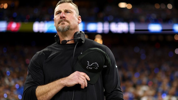 Detroit coach Dan Campbell tells Lions' players 'you're built for this' after divisional win