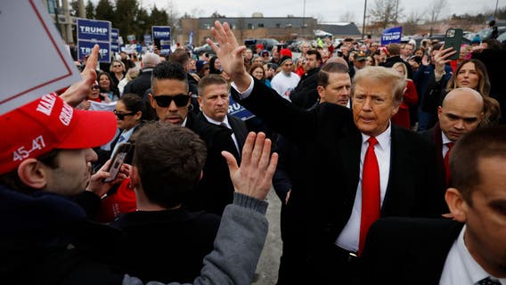 Donald Trump projected to win New Hampshire primary as rematch with Biden seems likely