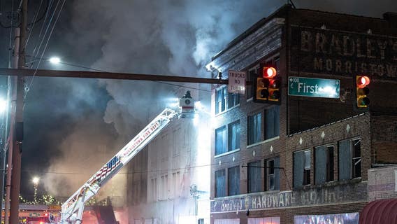 Novi man charged for setting historic building on fire in Tennessee