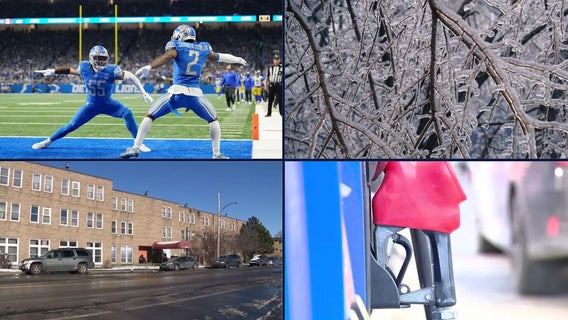 Lions defeat Rams, head to divisional round • Bitter cold remains • Warming centers open in Detroit