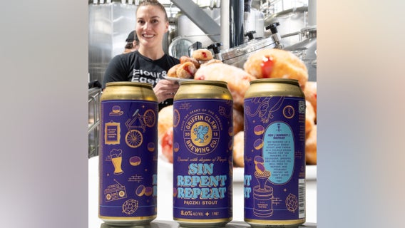 Griffin Claw's 'Sin Repent Repeat' paczki beer, vodka return ahead of Fat Tuesday