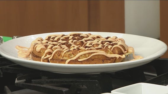 Recipe: Tom's Oyster Bar's savory cheddar-scallion waffles