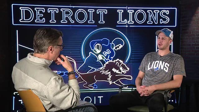 Detroit Lions' Jared Goff reflects on team's first playoff win in three decades
