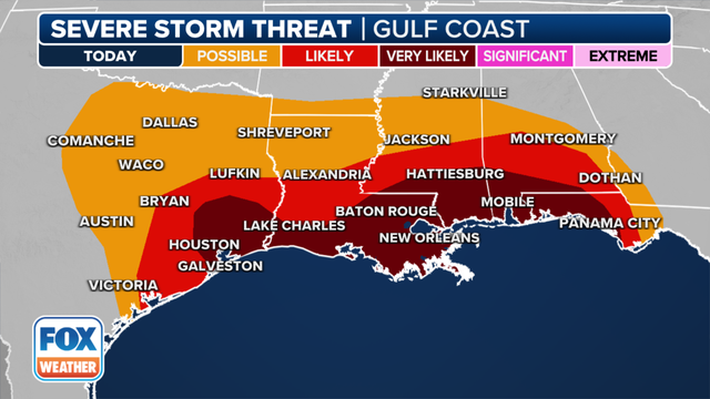 Severe weather guide for Michigan Wolverine fans visiting Houston for CFP National Championship game