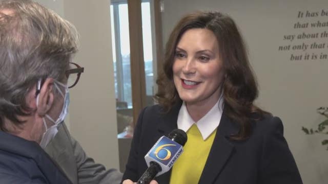 Whitmer says Michigan college football championship could attract more people to state