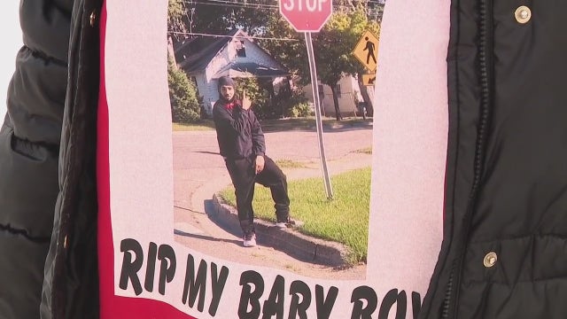 Murdered rapper Armani Kelly's mother visits Highland Park a year later to demand justice