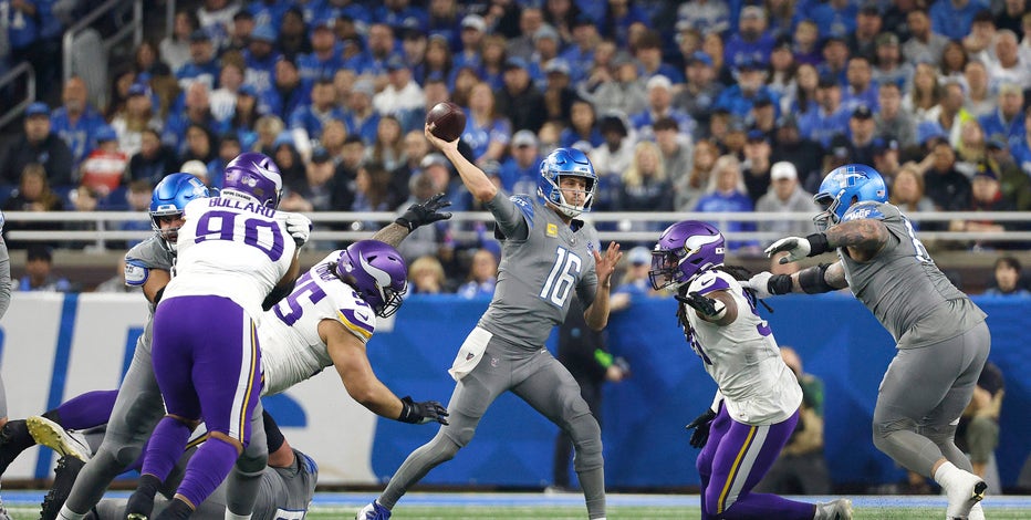 Lions vs. Rams set for Sunday in primetime as Goff, Stafford faceoff