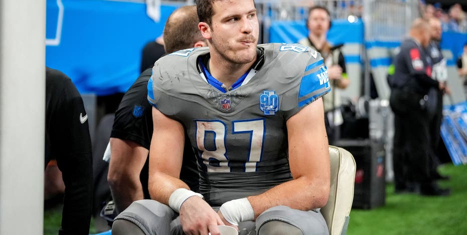 Detroit Lions' Sam LaPorta has 'outside shot' of playing against Rams in NFL Wildcard match