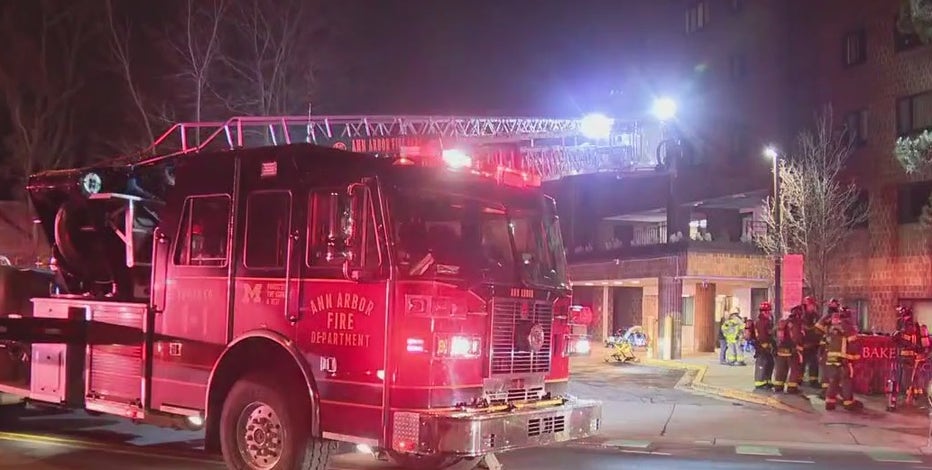 Ann Arbor apartment fire kills woman; residents of 9 units displaced
