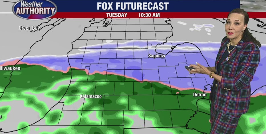 Metro Detroit winter weather: Wintry mix leads to messy commute before switching to rain