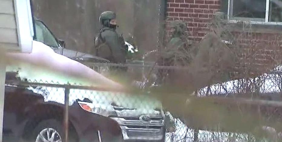 Barricaded Taylor gunman surrenders after being shot by police in gunfire exchange