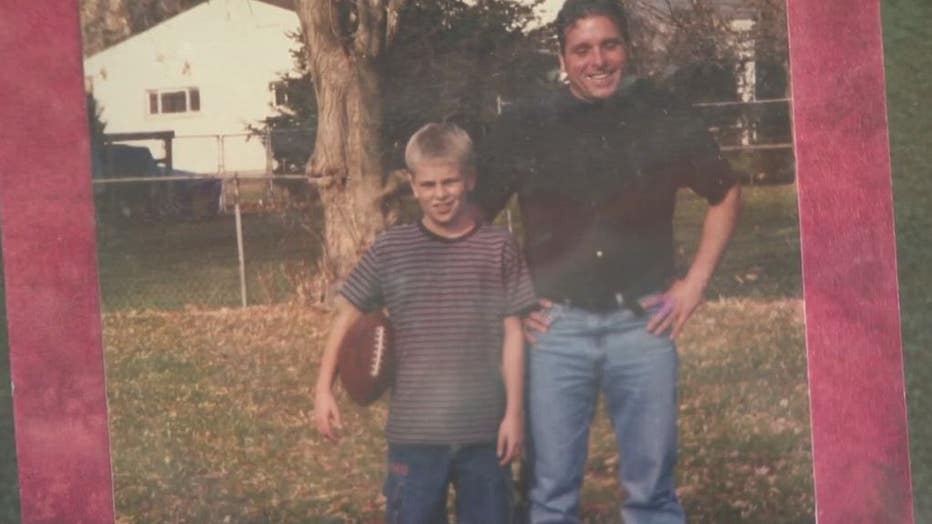 Jim Bloom and his late father.