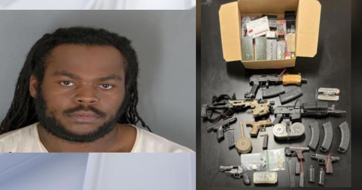 Eastpointe man arrested as 7 guns, crack, fentanyl are seized | FOX 2 ...
