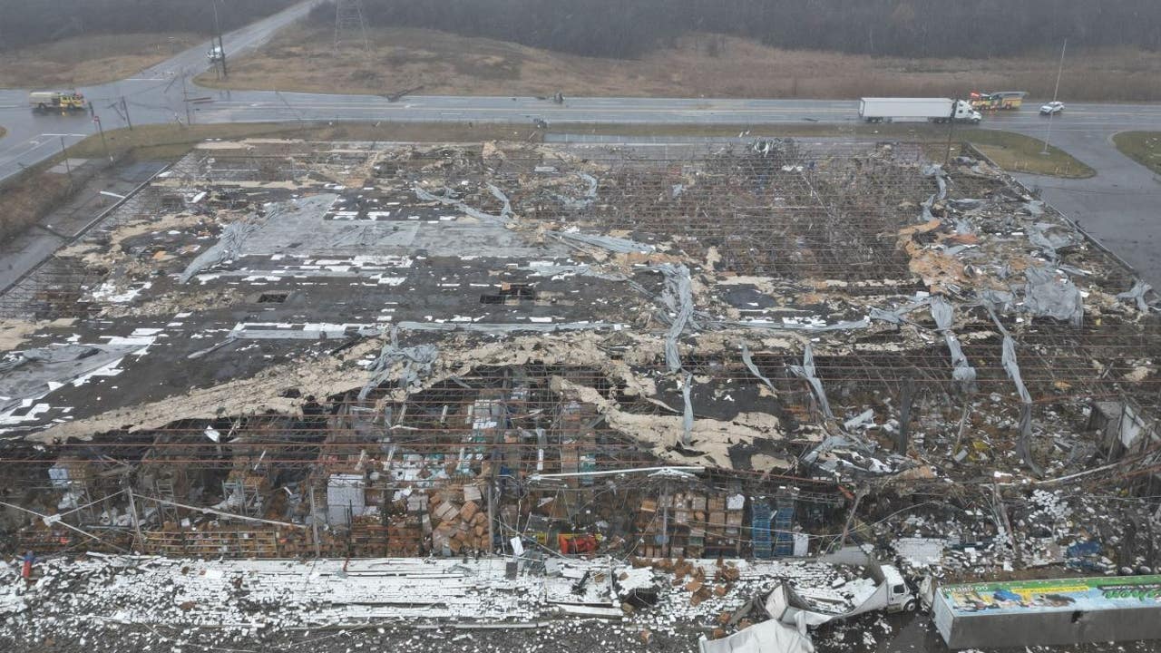 Grand Blanc EF-2 Tornado Leaves Trail Of Damage With Peak Wind Speed Of ...