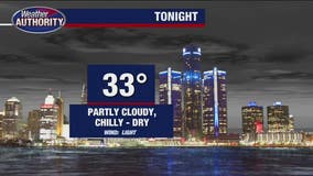 Quiet but chilly overnight but warmer for Friday