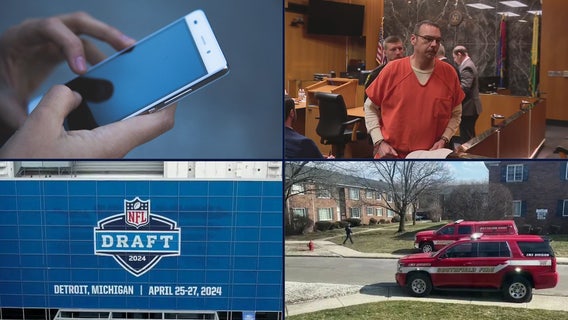AT&T outage • Judge rules on witness at James Crumbley's trial • Upgrades coming to Detroit for NFL Draft
