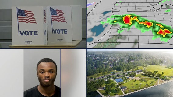 Polls open for presidential primary • Severe thunderstorms forecast • 4th person charged in shooting of child