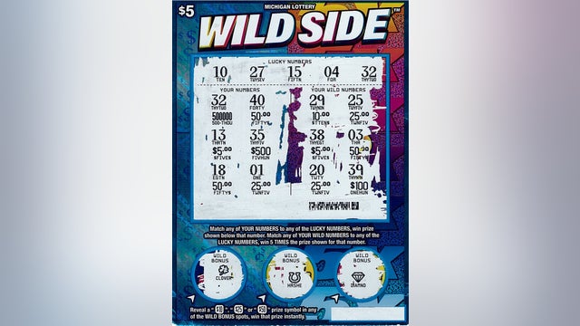 Michigan man won $500,000 playing lottery for the first time