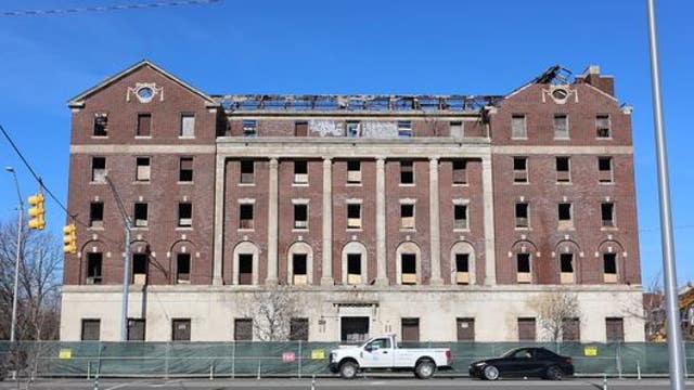 Detroit begins demolition of Hannan Memorial YMCA