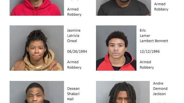 6 suspects arrested for multiple jewelry robberies in Michigan, Ohio