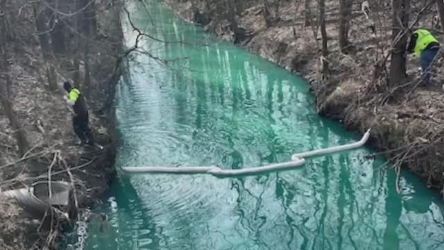 Officials still don't know what was in Bear Creek spill; Warren drinking water declared safe
