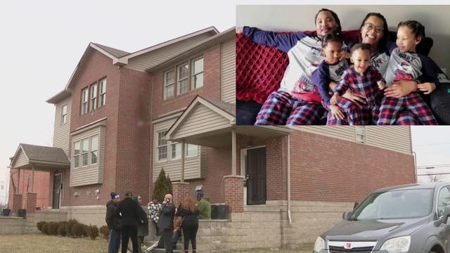 Family of 5 that jumped from window to escape devastating house fire, gifted new home