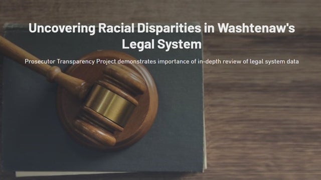 Study: Washtenaw County police 4x more likely to pursue charges against Black people