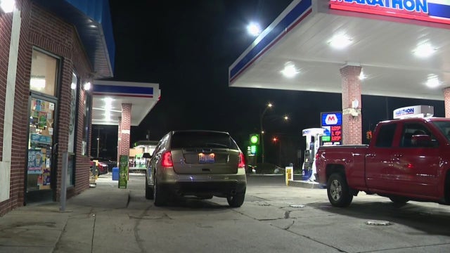 Man beaten in front of daughter at Redford gas station: 'Felt like 200 feet kicking me'