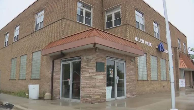 The former Allen Park building where Chris Neibel ran his business.