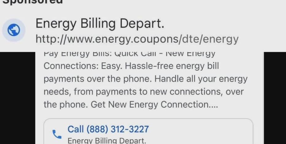 Scammers use fake DTE ads online to steal personal information