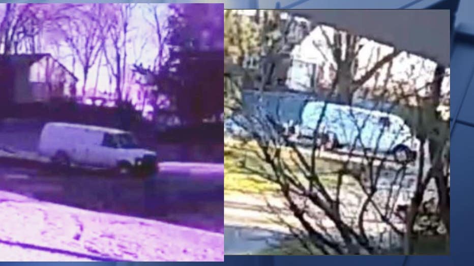Images of the van courtesy of Bloomfield Township police.