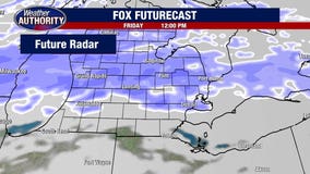 Michigan Snow Forecast: When and how much snow metro Detroit will get Friday