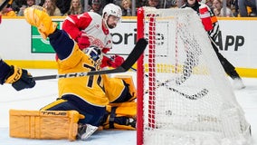 Filip Forsberg scores late to lead Predators to 1-0 win over Red Wings, improve to 15-0-2 in last 17