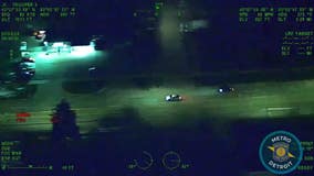 Video: Michigan State Police helicopter pursuits of fleeing suspects shows airpower advantage