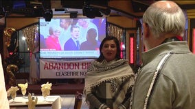 Uncommitted voters gather for 'Abandon Biden' viewing of State of the Union in Dearborn