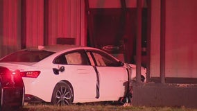 Detroit shooting victim crashes into Ferndale business