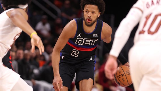 Mobley, Garland lead short-handed Cavaliers past Pistons, 110-100