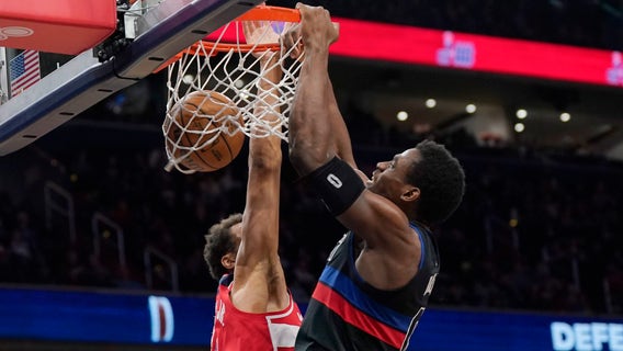 Pistons snap 8-game skid, beating the Wizards 96-87 in a matchup of the NBA’s bottom 2 teams
