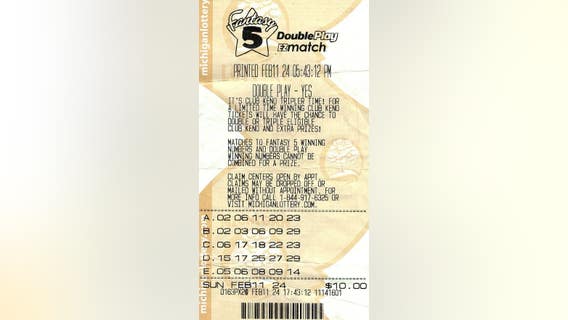 Man wins second $110,000 Michigan Lottery prize in 6 months