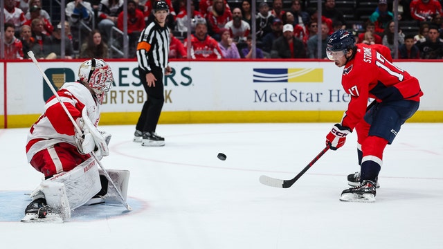 Capitals beat the Red Wings 4-3 in overtime in a crucial East playoff race matchup