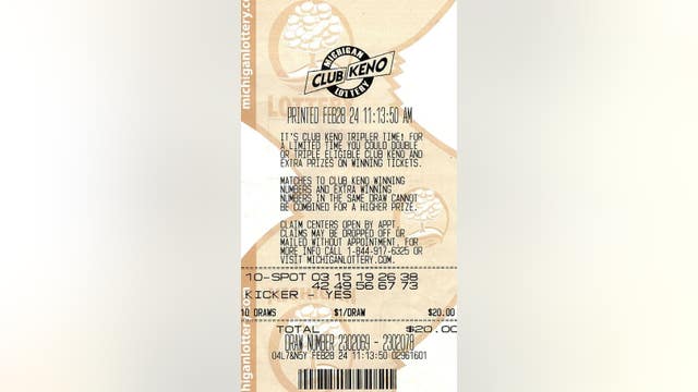 ‘I might win big here!’: Man wins $200K Michigan Lottery prize at bar's burger night