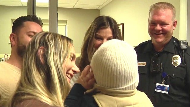 Hospital security helps save baby from allergic reaction