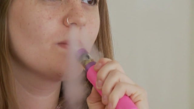 Teen vaping an epidemic, experts say