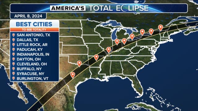 2024 Solar Eclipse in Michigan: Where and when to see path of totality on April 8