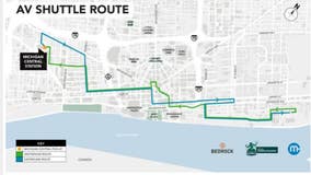 10-mile autonomous shuttle route to connect Michigan Central to Detroit Riverfront