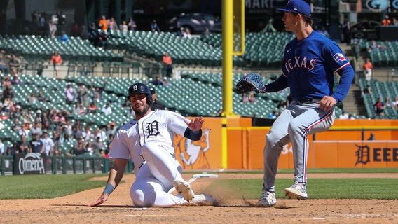 Urshela puts Detroit ahead in the 8th, Tigers hold on for 4-2 win over Rangers