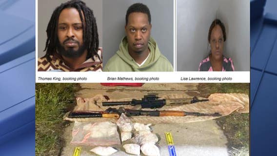 Warren police bust leads to arrests for crack, fentanyl, meth and assault rifles