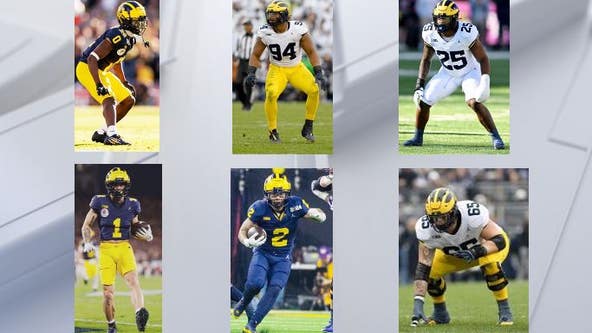 NFL Draft: Six Michigan players taken on Day 2; three in a row in 3rd Round