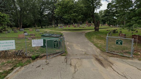 Someone keeps pooping on headstones in a Dearborn cemetary