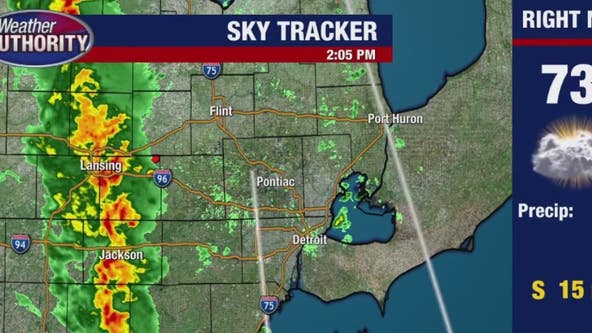Thunderstorm Warnings issued in SE Michigan; here's the Metro Detroit timeline